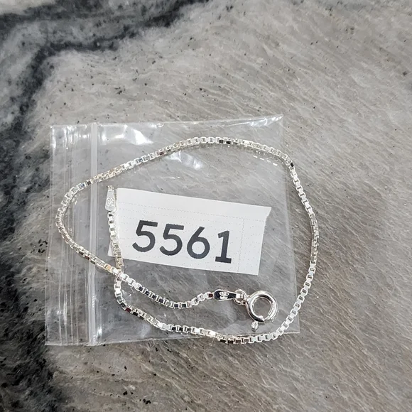 8" 925 Italy Sterling Bracelet - Picture 3 of 16